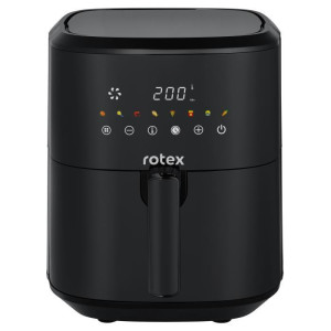 Аерофритниця Rotex ROM650-XL MultiFry мультипіч аерогриль електрична фритюрниця 6,5л Чорний 1700 Вт фото