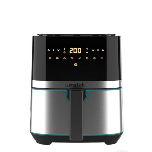 Аэрофритюрница LumaBella LB-60029 с регулировкой температуры антипригарной чашей 6 л 1700 Вт Черный фото