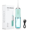 Портативний іригатор Portable Oral Irrigator А8 для ротової порожнини з USB зарядкою 200 мл Зелений