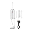 Портативний іригатор Portable Oral Irrigator А8 для ротової порожнини з USB зарядкою 200 мл Сірий