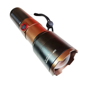 Тактичний ліхтар CB-X53-TG COP-2580000W потужний LED USB зарядка зум Чорний фото