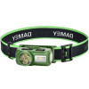 Налобний ліхтар YEMAO YM‑T614 яскравий легкий з USB‑C зарядкою