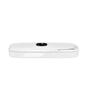 Вакуумний пакувальник Vacuum Sealer харчових продуктів із дисплеєм, що працює від мережі 90 Вт Білий фото