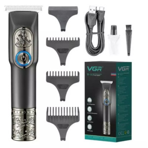 Професійний акумуляторний тример для стрижки волосся VGR V-963 фото