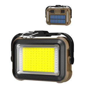 Кемпінговий ліхтар TZD-01 PRO — COB White+Yellow+Red+Blue, Power Bank Жовтий фото