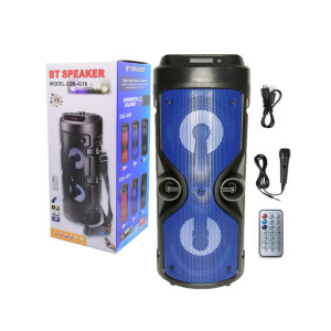 Портативна бездротова колонка BT Speaker ZQS-4210 з Bluetooth, FM-радіо та акумулятором фото
