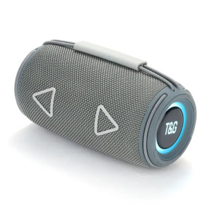 Портативна Bluetooth-колонка T&G TG657 бездротова переносна колонка з вологозахистом Сірий фото