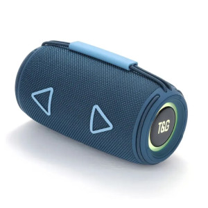 Портативна Bluetooth-колонка T&G TG657 бездротова переносна колонка з вологозахистом Синій фото