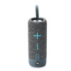 Портативна бездротова Bluetooth-колонка TG-619C з потужним звучанням LED-підсвіткою та ремінцем для перенесення Сірий