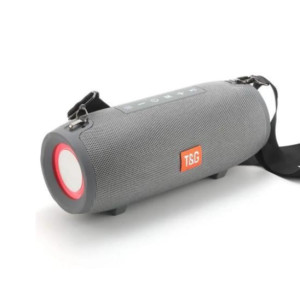 Портативна Bluetooth колонка T&G TG-322 бездротова переносна колонка з вологозахистом Сірий фото