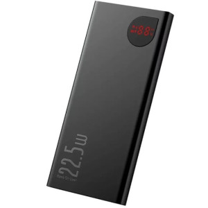 Павербанк Baseus Adaman Metal Digital Display 20000 mAh Quick Charge 22.5 W Чорний Павербанк Baseus Adaman Metal Digital Display 20000 mAh Quick Charge 22.5 W Чорний фото