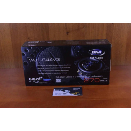 BOSCHMANN BM AUDIO WJ1-S44V3 Автоакустика 10 см 3-смугові 270 W (автомобільний динамік-блшман 270 Вт)
