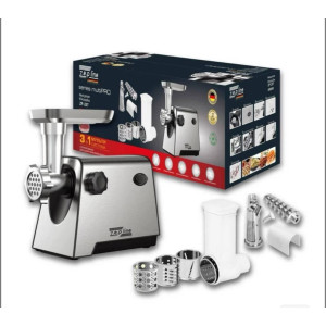 Багатофункціональна електрична м'ясорубка Zepline ZP-00207 4000W, кухонний комбайн 3в1 з насадками для шатківниці Багатофункціональна електрична м'ясорубка Zepline ZP-00207 4000W, кухонний комбайн 3в1 з насадками для шатківниці фото