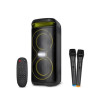 Bluetooth потужна переносна колонка акустична ZXX-5570 30 Вт 2 × 6