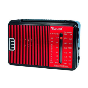 Радіоприймач Golon RX-A08AC червоний портативний FM AM SW з USB SD акумулятор Радіоприймач Golon RX-A08AC червоний портативний FM AM SW з USB SD акумулятор фото