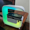 Нічний смарт XM-G3 RGB підсвічування Bluetooth з колонкою бездротовою зарядкою годинником радіо 15 Вт