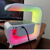 Нічний смарт XM-G3 RGB підсвічування Bluetooth з колонкою бездротовою зарядкою годинником радіо 15 Вт