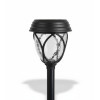 Садові світильники на сонячній батареї Solar Lawn Lamp SB-26 6 шт LED ліхтарі для доріжок та газону Чорний