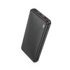 Повербанк BOROFONE BJ56 Power Bank 10000 mAh USB Type-C Micro-USB швидка зарядка LED-індикатор 22,5 Вт Чорний